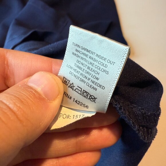 Figs Women XXSP Scrub Set Catarina Top Zamora Pant Navy Blue Drawstring Nurse - Picture 9 of 16